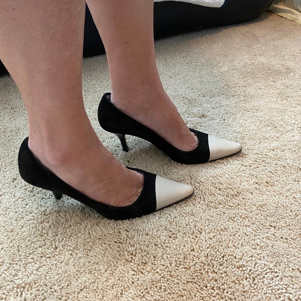 Calvin Klein Color Block Heels